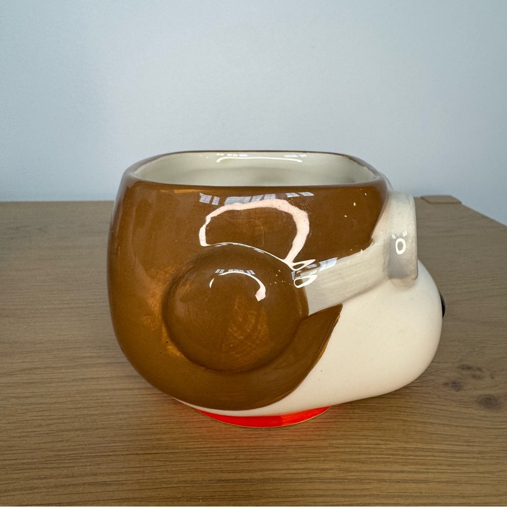 2016 Peanuts Funko Snoopy Dog Face Mug with Goggles and Red Handle - Picture 2 of 6